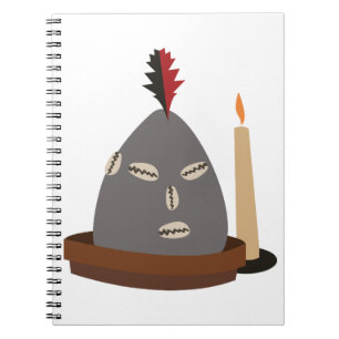 Elegua Statue Notizblock