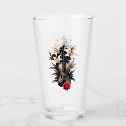 Elegy for a Fallen Song – Romantic Gothic Violin  Glas (Vorderseite)