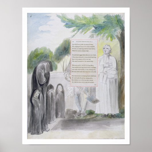 'Elegy in a Country Church-Yard', Design 1 Poster (Vorne)