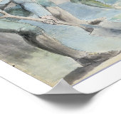 'Elegy in a County Church-Yard', Design 1 Poster (Ecke)