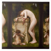 Elegy von William Adolphe Bouguereau Fliese (Vorderseite)