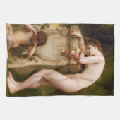 Elegy von William Adolphe Bouguereau Geschirrtuch (Horizontal)