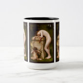 Elegy von William Adolphe Bouguereau Zweifarbige Tasse (Mittel)