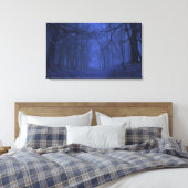 Elegy (Winter/Nacht) Leinwand (Insitu (Schlafzimmer))