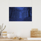 Elegy (Winter/Nacht) Poster (Küche)