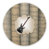 Elektr. Guitar~Cloud~ gerolltes Keramikknauf (Vorderseite)