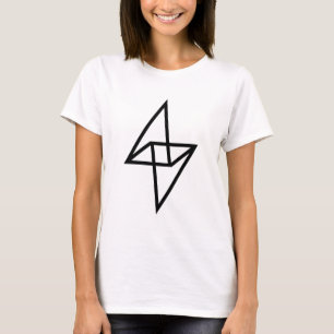 Elektra die Ernte-Behälter Stahlfrauen T-Shirt