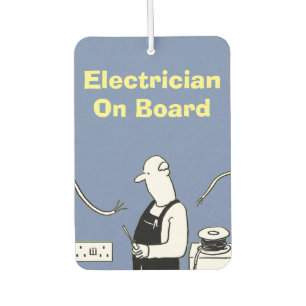 Elektriker an Bord Autolufterfrischer