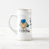 Elektriker Bierglas (Links)