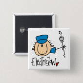 Elektriker Button (Vorne & Hinten)