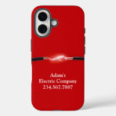 Elektriker Case-Mate iPhone Hülle (Rückseite)