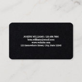 Elektriker Custom QR Visitenkarte (Rückseite)