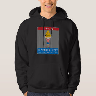 Elektriker denkt daran Kinder Strom wird euch töte Hoodie