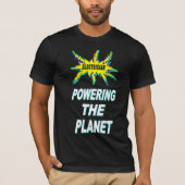 Elektriker, der den Planeten antreibt T-Shirt (Vorderseite)