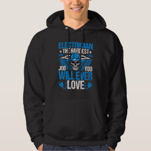 Elektriker die schwierigste Aufgabe, die Sie je Li Hoodie