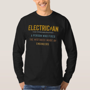 Elektriker   Elektriker Definition T-Shirt