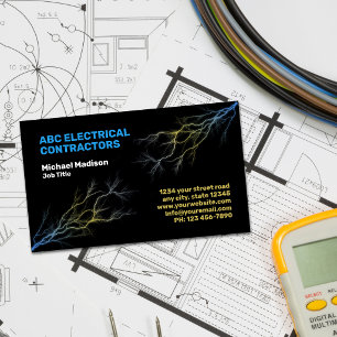Elektriker   Elektroinstallateur  Visitenkarte