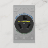Elektriker | Elektroinstallateur Visitenkarte (Vorderseite)