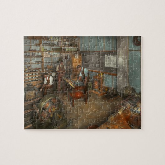 Elektriker - Elektrotechnikkurs 1915 Puzzle (Horizontal)