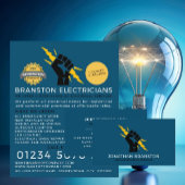 Elektriker Faust, Elektrische Werbung Flyer