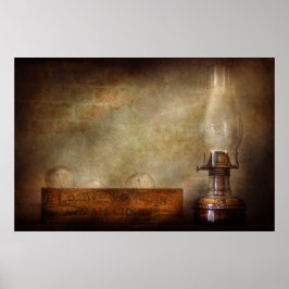 Elektriker - Fortschritte bei der Beleuchtung Poster