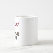 Elektriker ist hier kaffeetasse (Mittel)