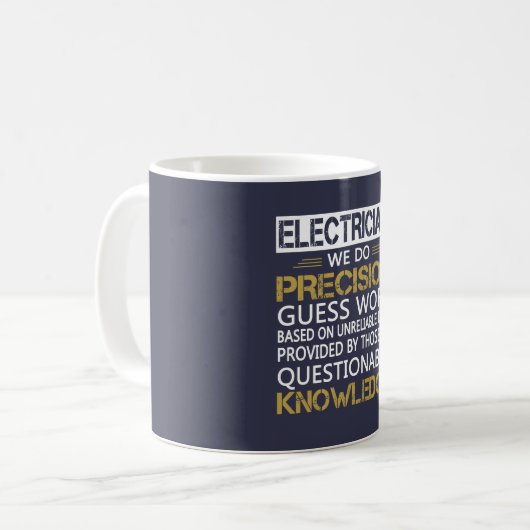 ELEKTRIKER KAFFEETASSE (Vorderseite Links)