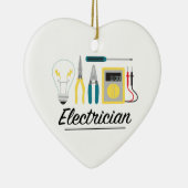 Elektriker Keramikornament (Rechts)