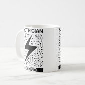 Elektriker Legende Elektro Arbeiter Spannung Base Kaffeetasse (Vorderseite Links)