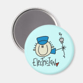 Elektriker Magnet (Vorderseite/Rückseite)