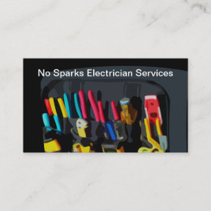 Elektriker-Service Moderne Visitenkarte