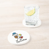 Elektriker-Strichmännchen Getränkeuntersetzer (Seite)