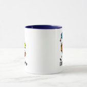 Elektriker-Strichmännchen Tasse (Zentrum)