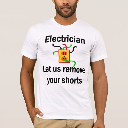 Elektriker-T - Shirt (Vorderseite)