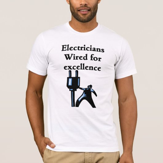 Elektriker-T - Shirt (Vorderseite)