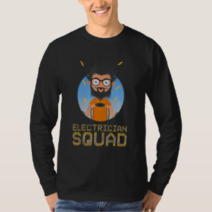 Elektriker-Team Elektronikingenieur Schaltungen T-Shirt