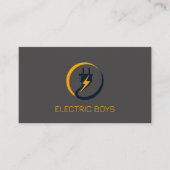 Elektriker Unternehmen Visitenkarte (Vorderseite)