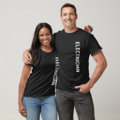 Elektriker Vertikal T-Shirt (Unisex)