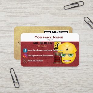 Elektriker Visitenkarte