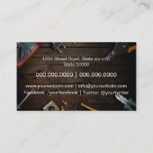 Elektriker Visitenkarte (Rückseite)