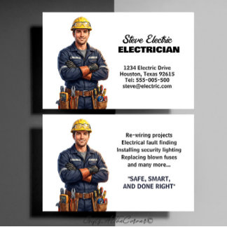 Elektriker visitenkarte