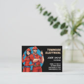 Elektriker Visitenkarte (Stehend Vorderseite)