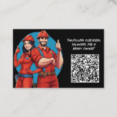 Elektriker Visitenkarte (Rückseite)