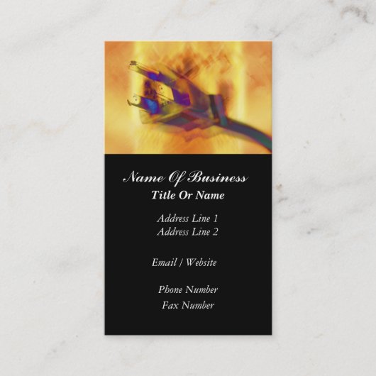 Elektriker-Visitenkarte Visitenkarte (Vorderseite)