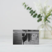 Elektriker-Visitenkarte Visitenkarte (Stehend Vorderseite)