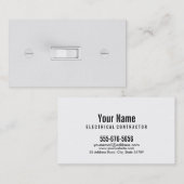 Elektriker-Visitenkarten (Lichtschalter) Visitenkarte (Vorne/Hinten)