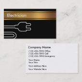 Elektriker-Visitenkarten Visitenkarte (Vorne/Hinten)