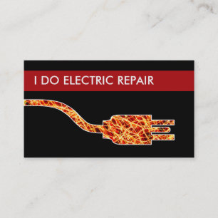 Elektriker-Visitenkarten Visitenkarte