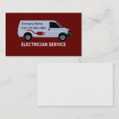 Elektriker-Visitenkarten Visitenkarte (Vorne/Hinten)