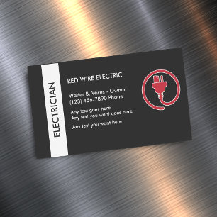 Elektriker Visitenkartenmagnet